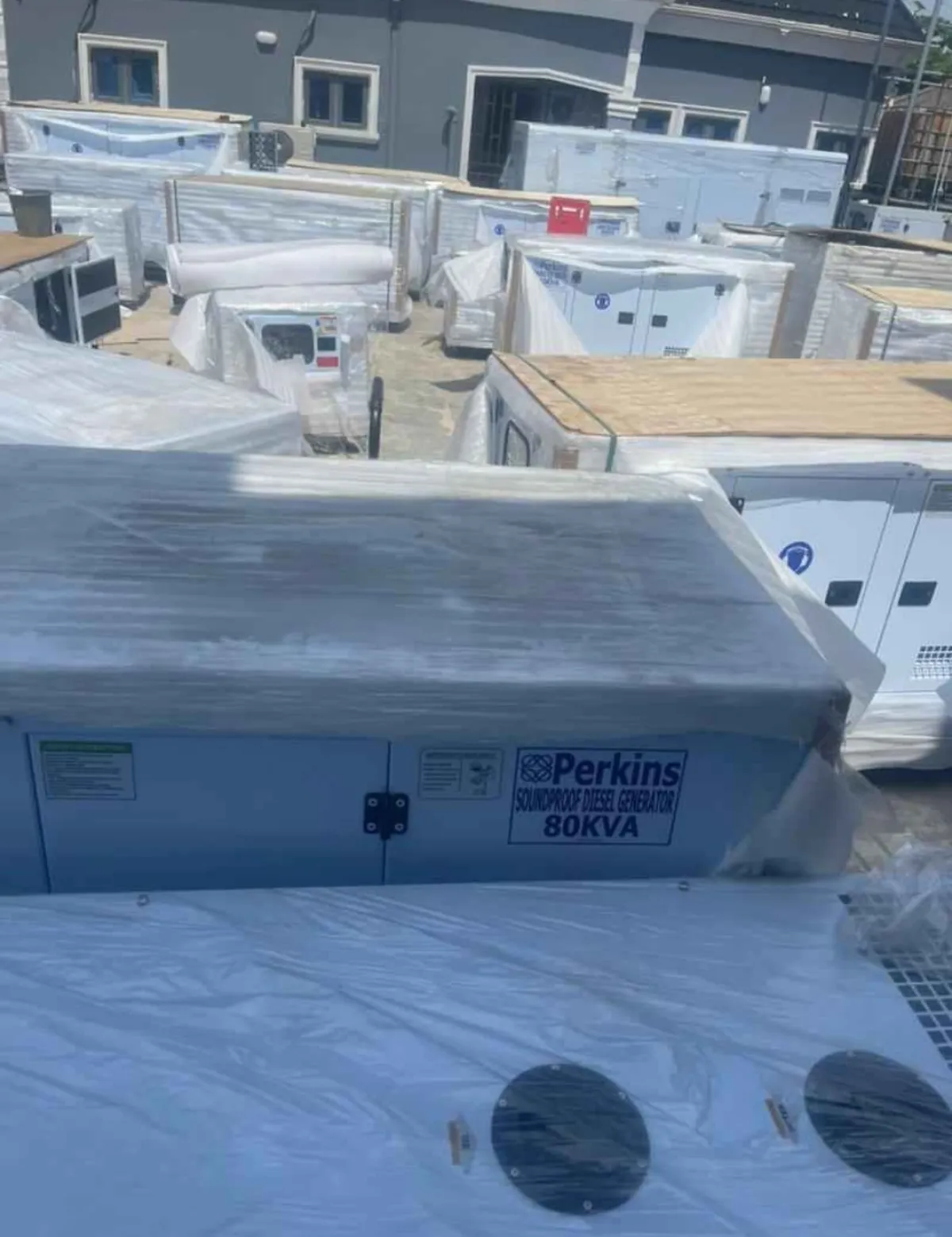 New 50kva perkins soundproof diesel generator available - Image 3
