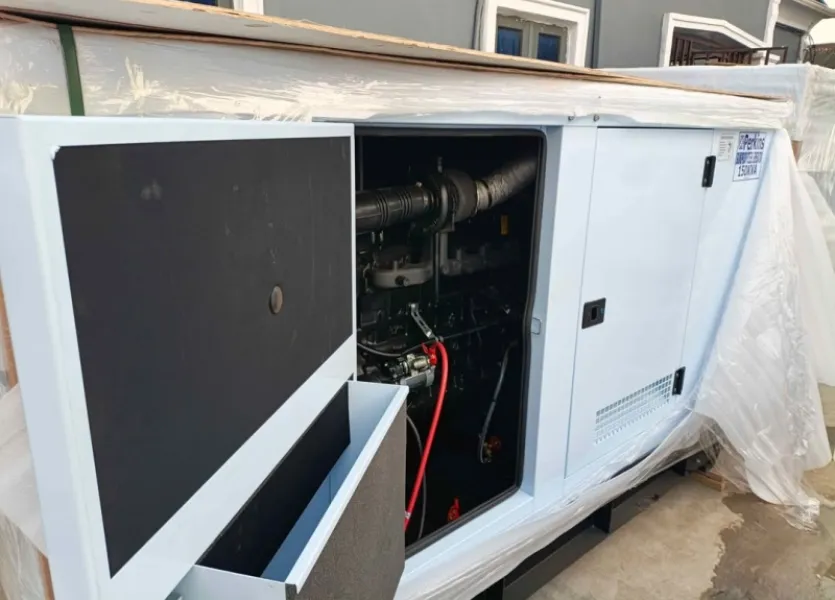 brand new 350kva perkins soundproof diesel generator available