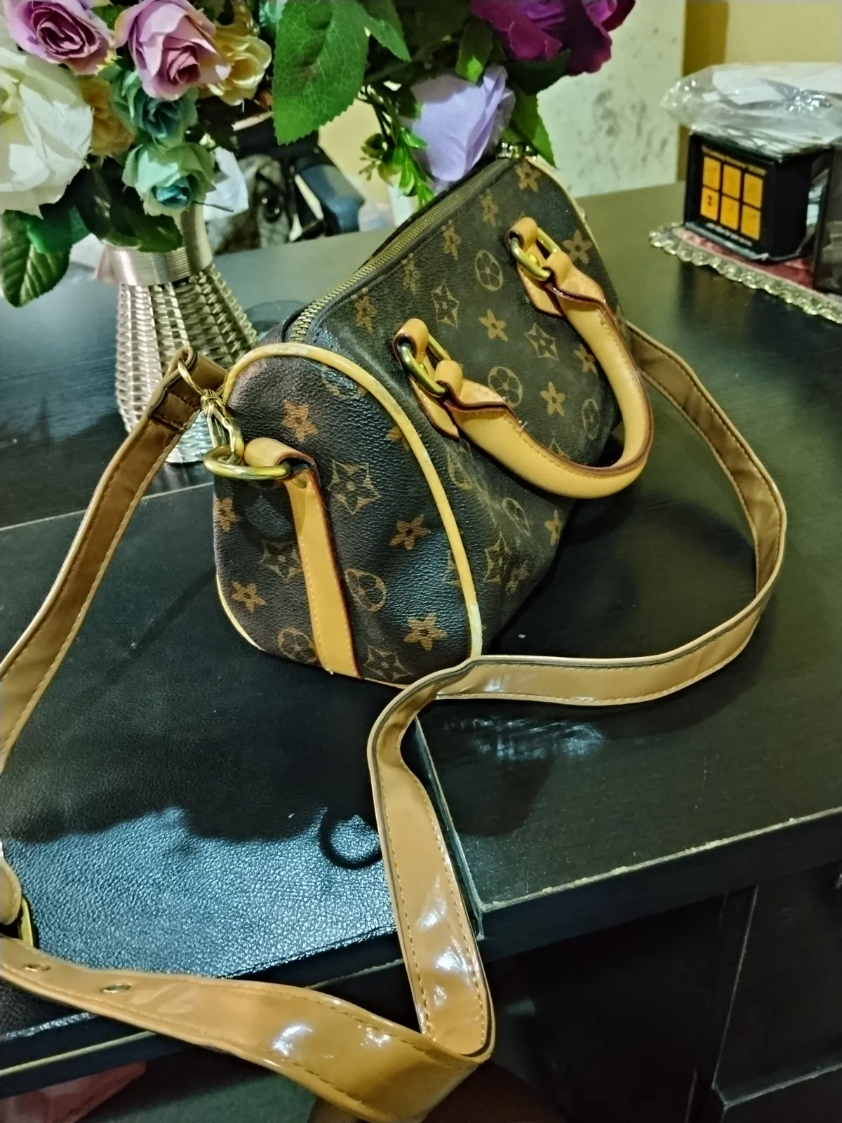 A Luis Vinton nano speedy bag replica - Image 2
