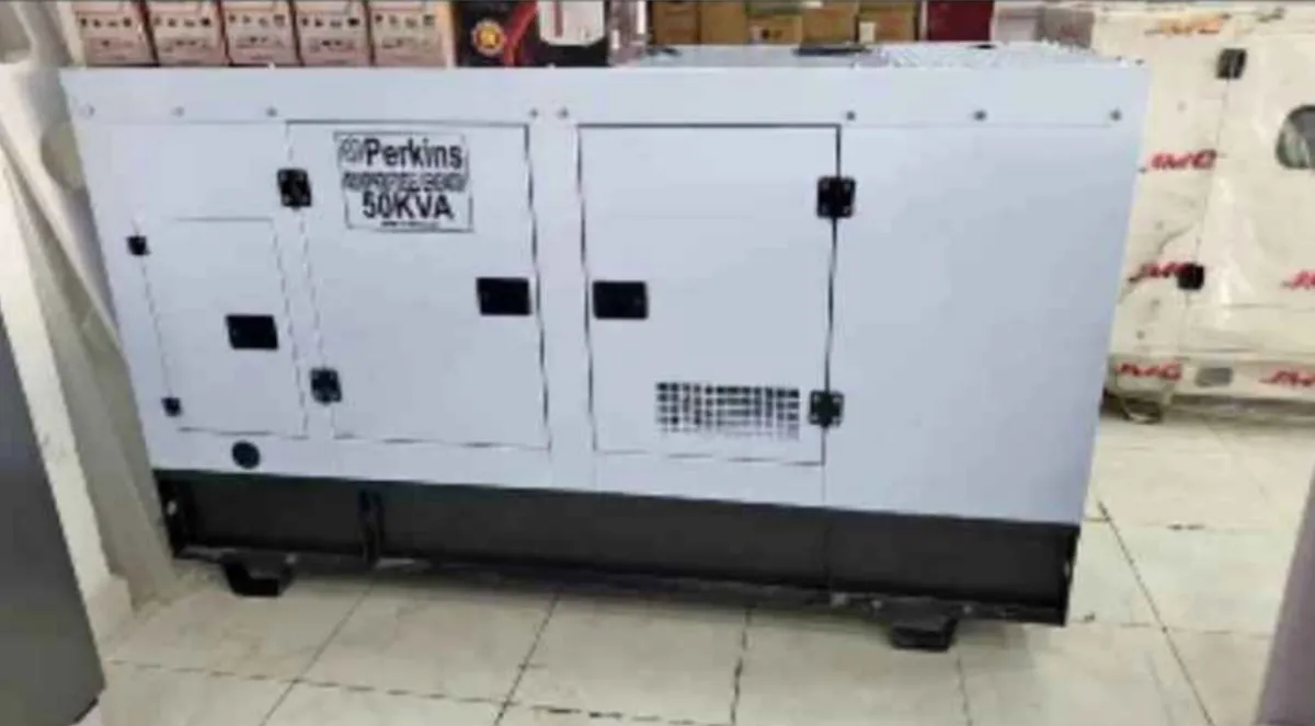 Get 60kVA Perkins Soundproof Diesel Generator available - Image 2
