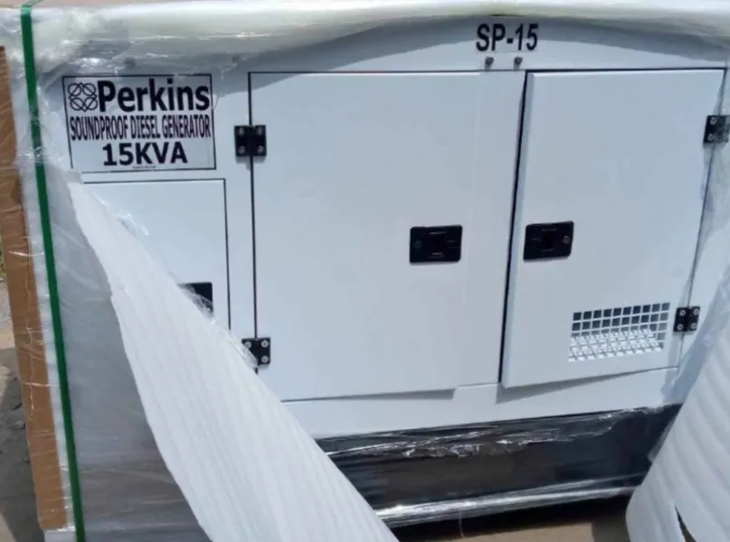 15kVA perkins soundproof diesel generator available
