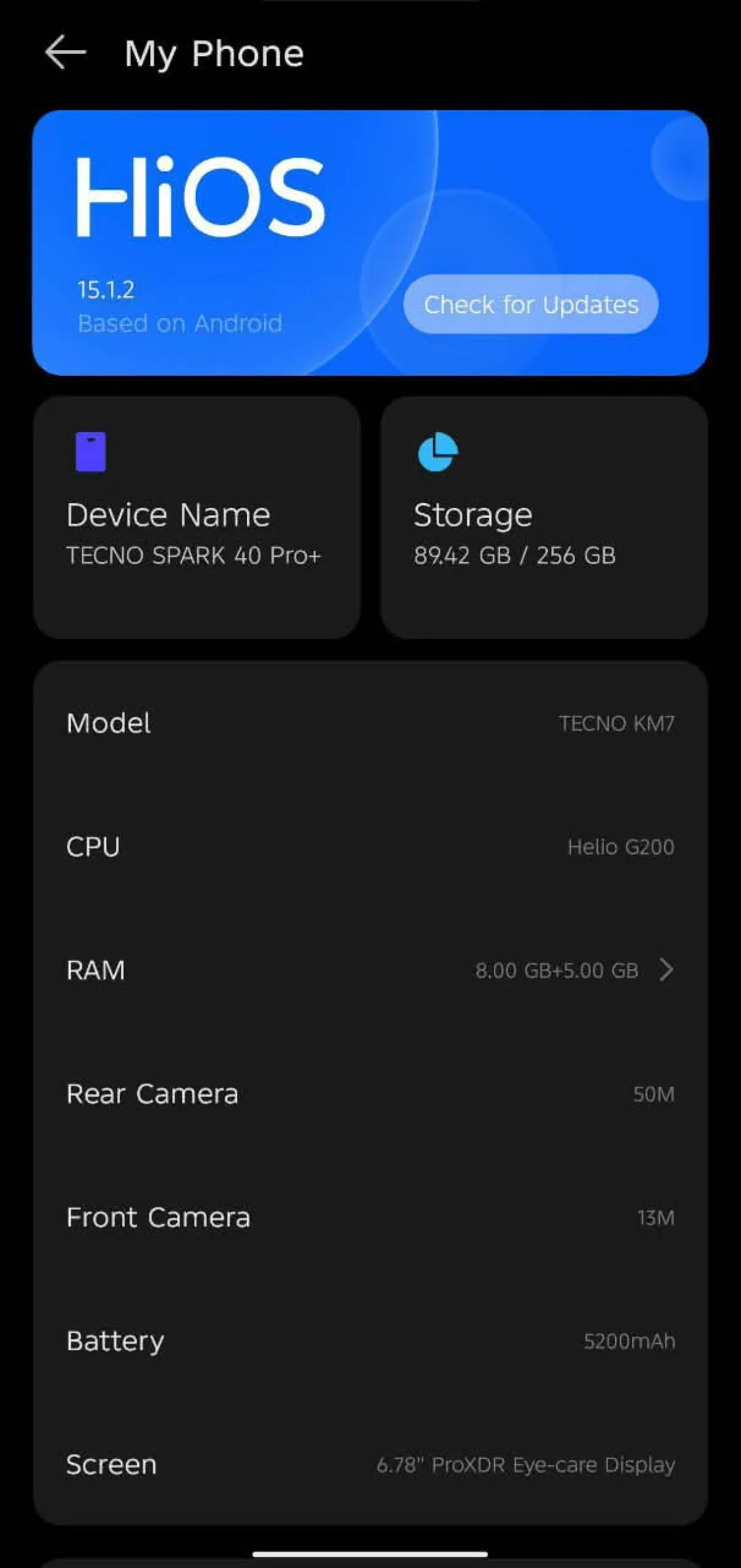 Tecno Spark 40pro plus - Image 3