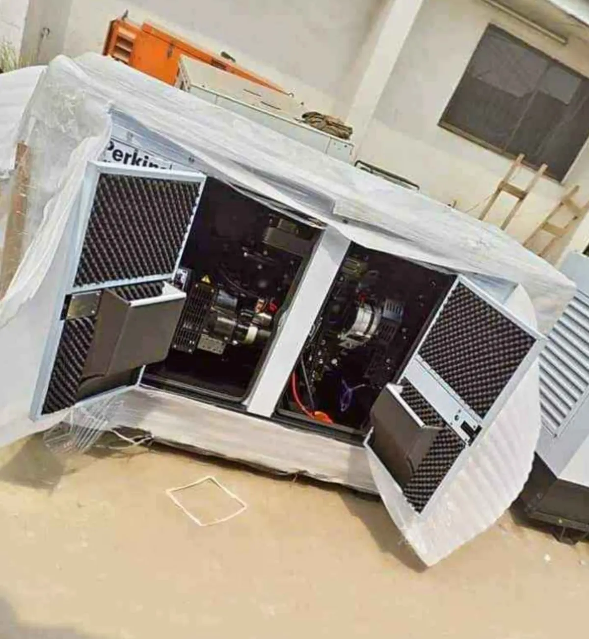 20kVA Perkins Soundproof Diesel Generator Reliable Backup Power - Image 3