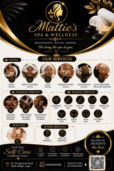 spa service both home services and walk-in service