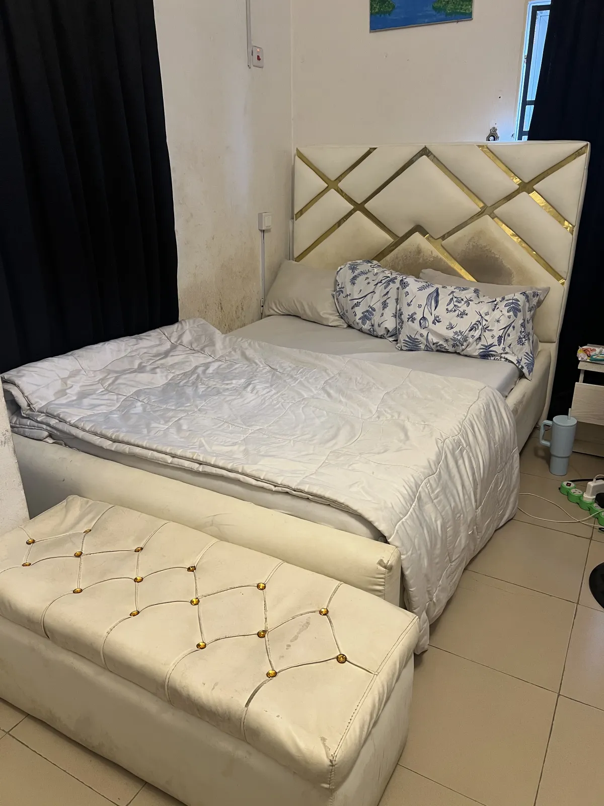 Upholstered Bedframe - Calabar Relocation Sale - Image 3