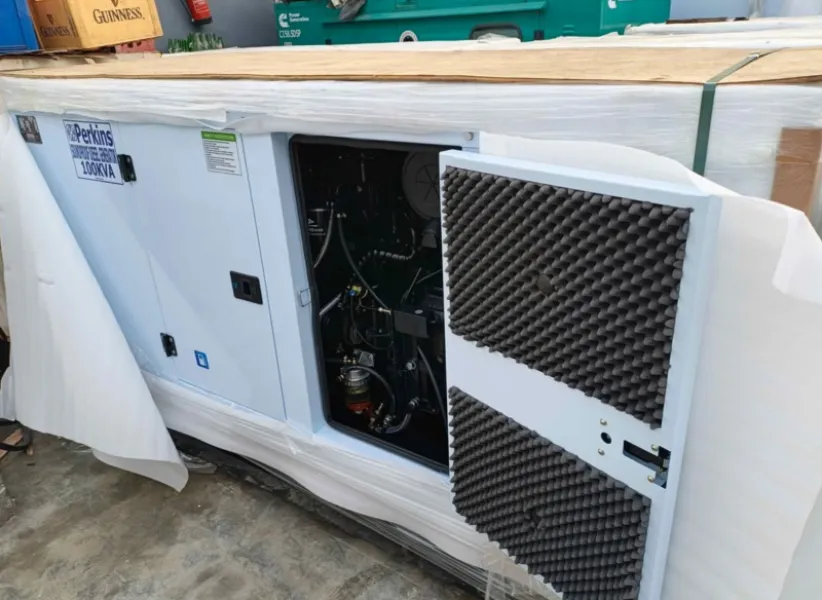 80kVA Perkins Soundproof Diesel Generator Reliable, Fuel-Efficient & Powe