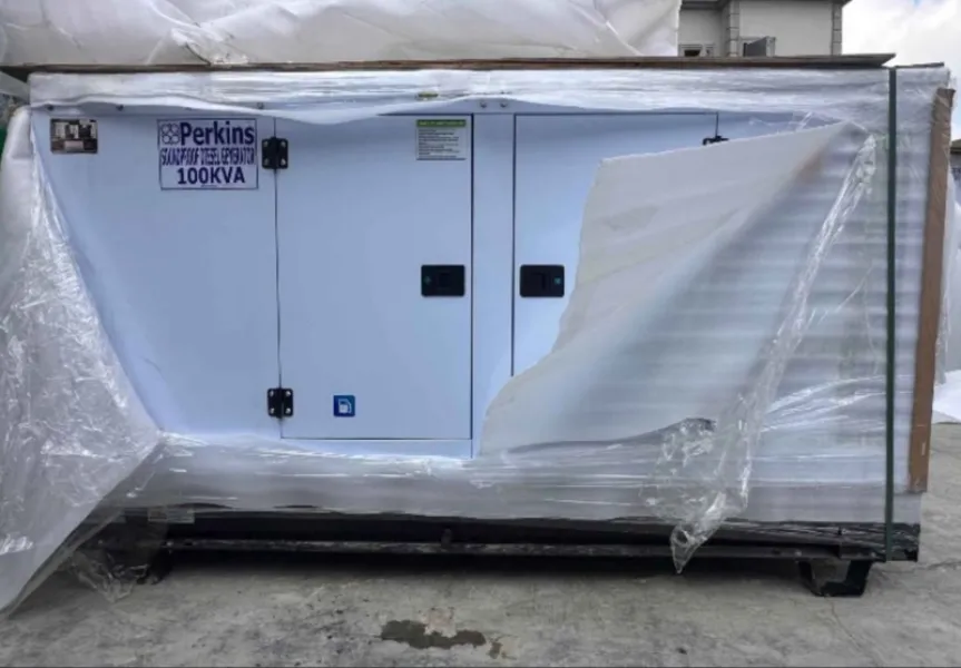 100kVA Perkins Soundproof Diesel Generator Powerful, Reliable & Efficient