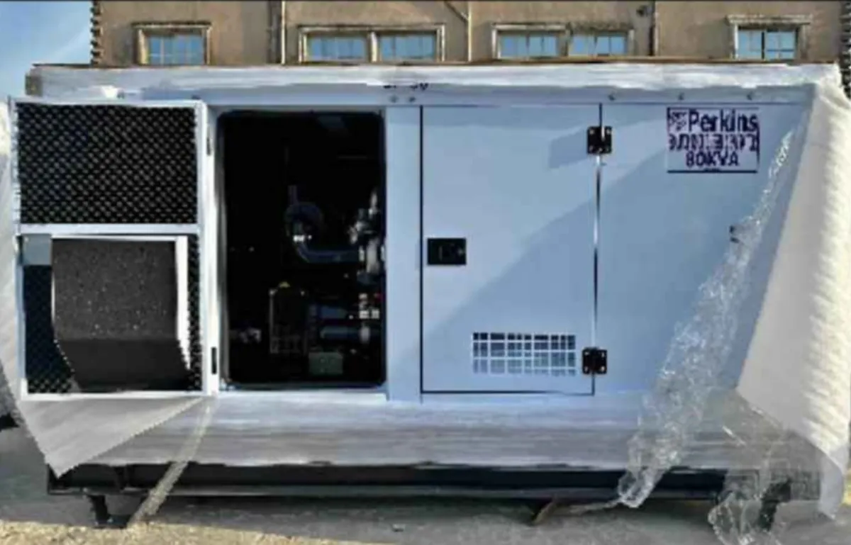 100kVA Perkins Soundproof Diesel Generator Powerful, Reliable & Efficient - Image 2