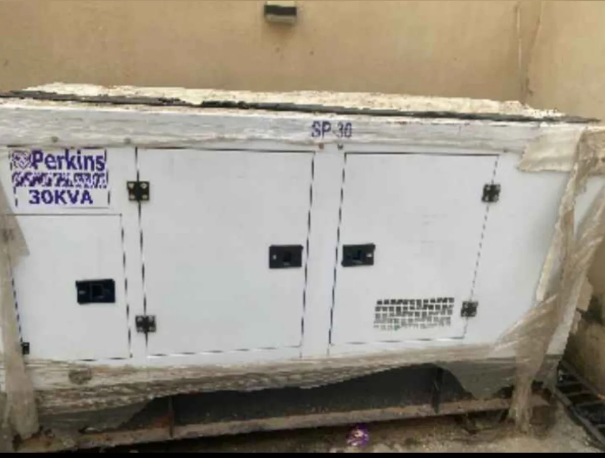 Perkins Soundproof Generator Reliable Power Supply - Image 1