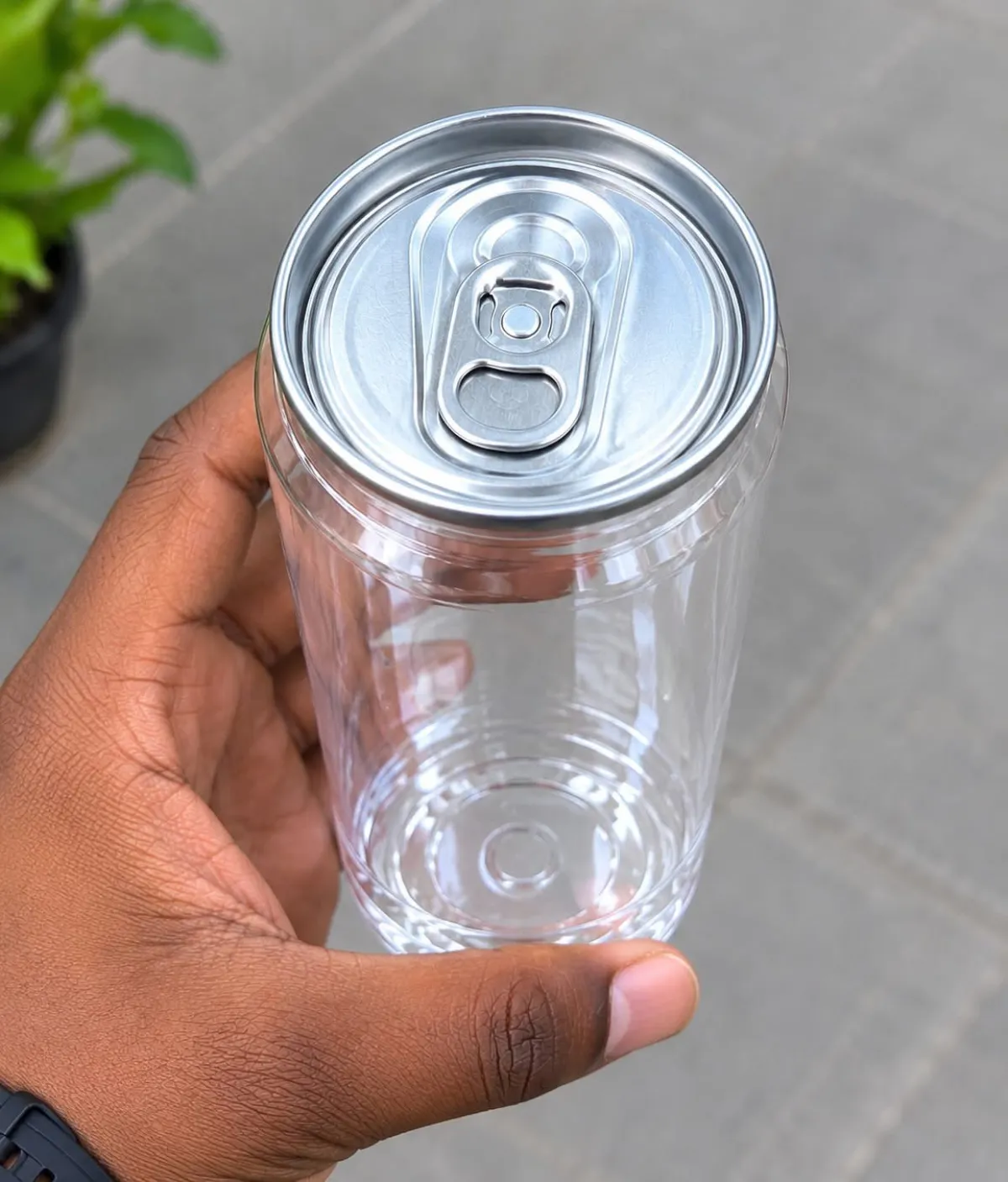 Transparent pet can bottle - Image 2