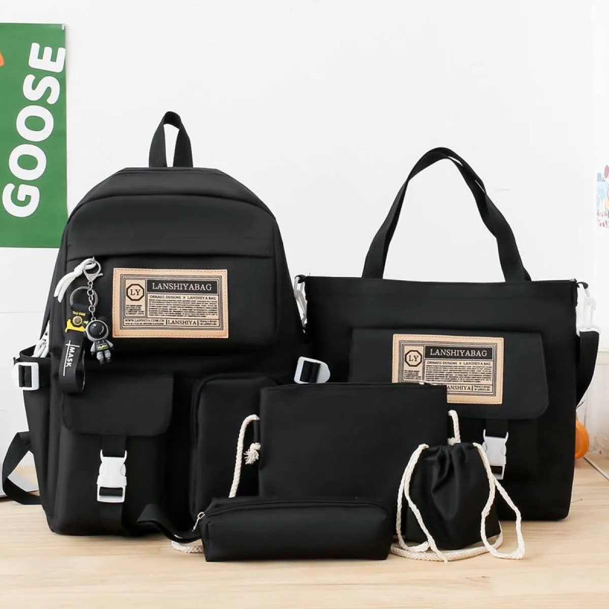 Bags, wigs, shoe, top - Image 1