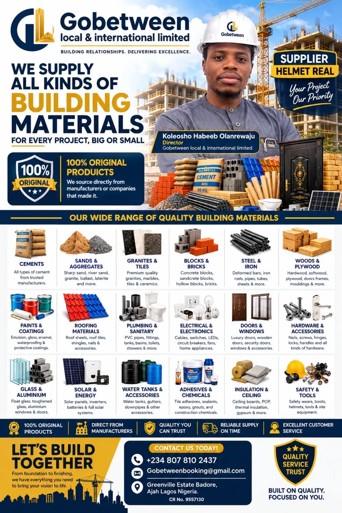 BUILDING MATERIALS SUPPLIER A-Z(All building materials) - Image 3