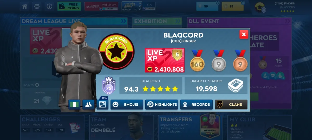 strong dls soccer account cheaper price. - Image 3