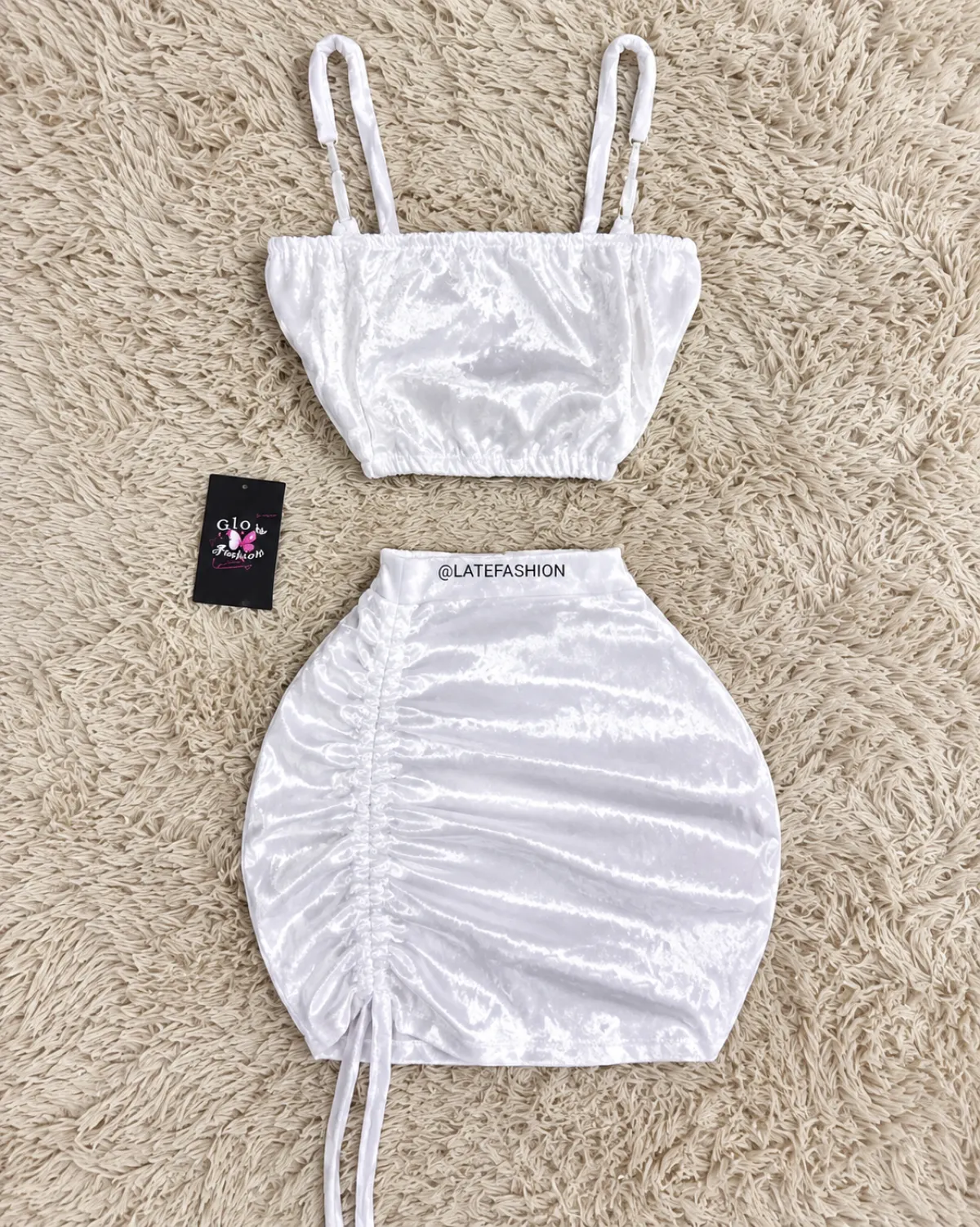 ruched 2 piece set - Image 3