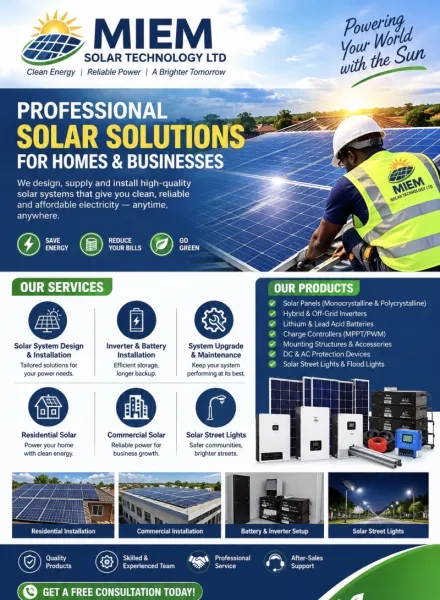 Solar installer