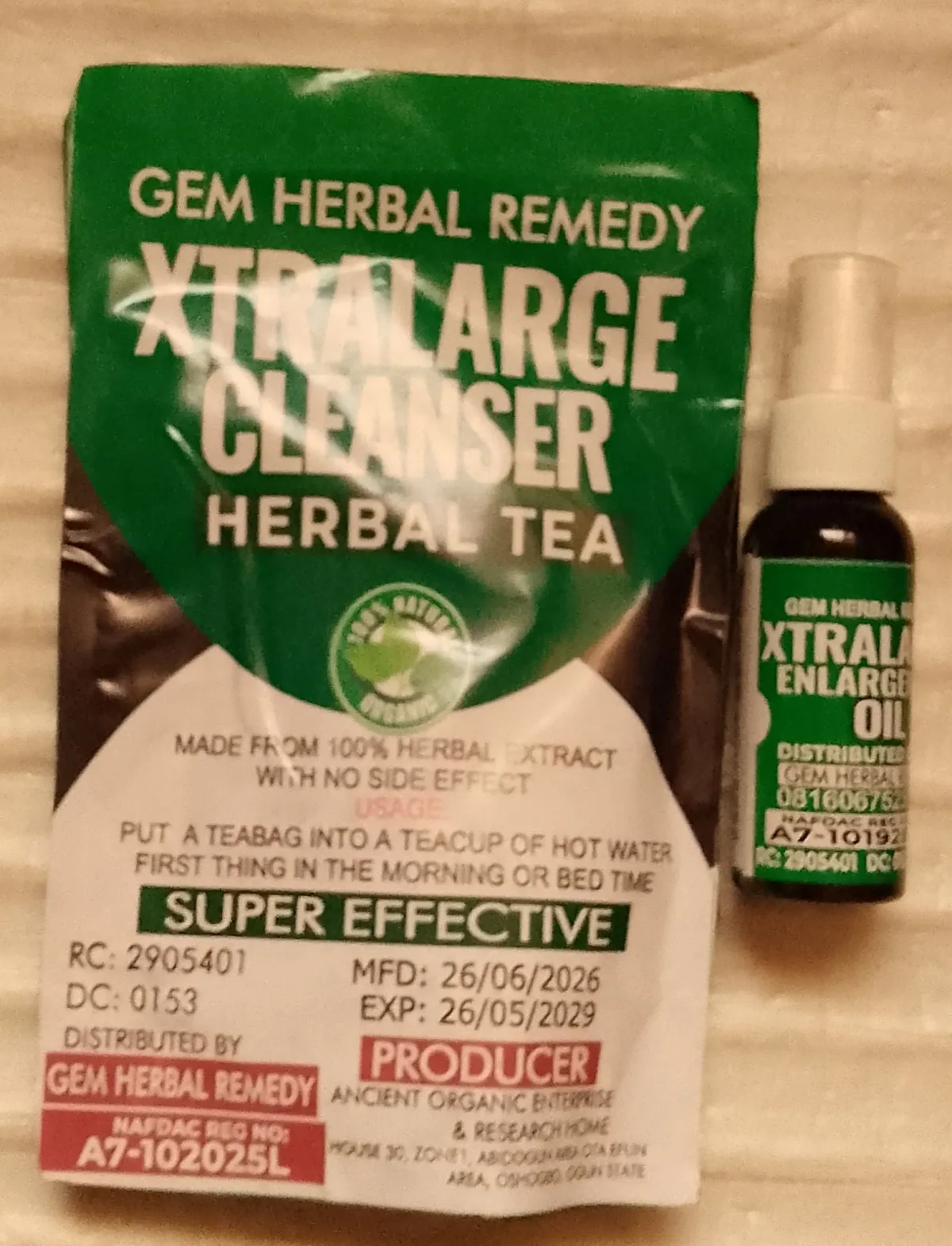 Xtralarge Cleanser Herbal Tea - Image 3