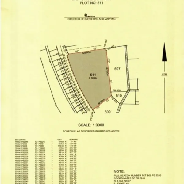 LAND FOR SALE (2. 18H)Kado, Abuja