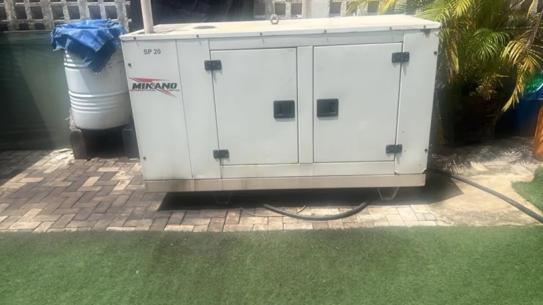 Neatly Used 20KVA MIKANO SoindProof Lister Generator