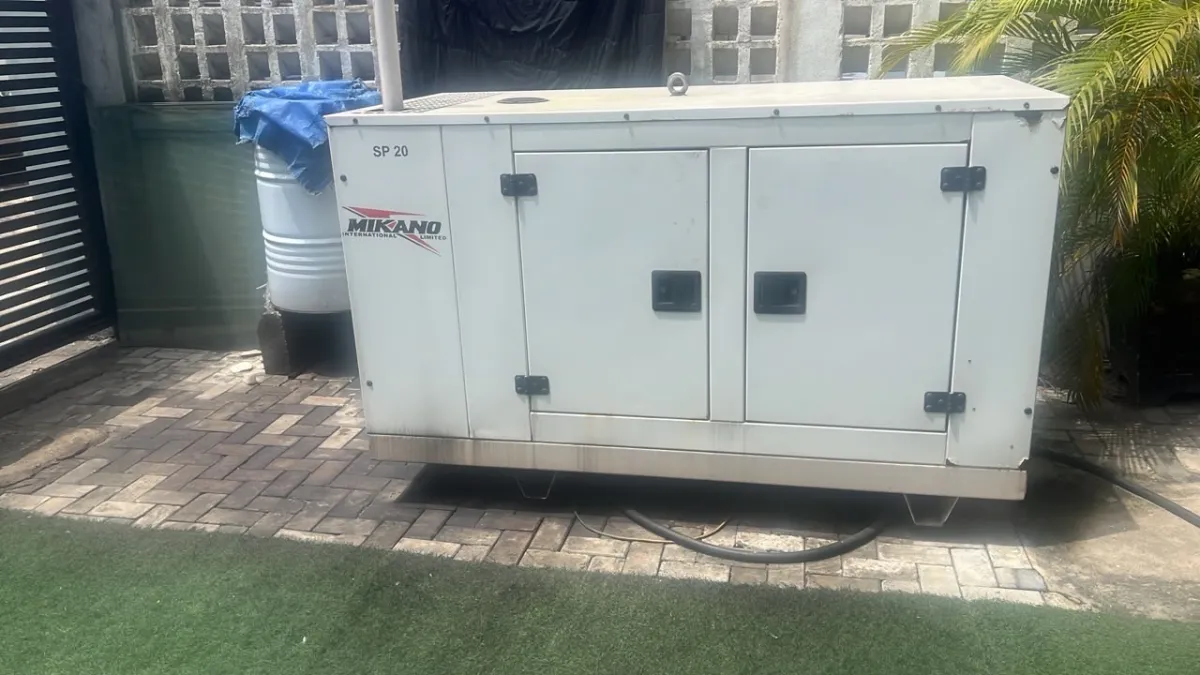 Neatly Used 20KVA MIKANO SoindProof Lister Generator - Image 5
