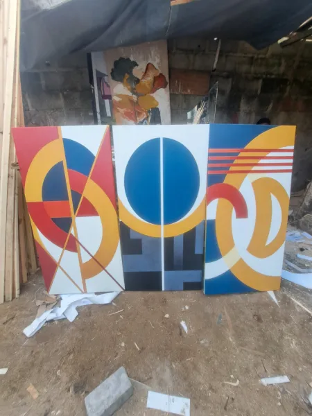 3 in 1 wall art