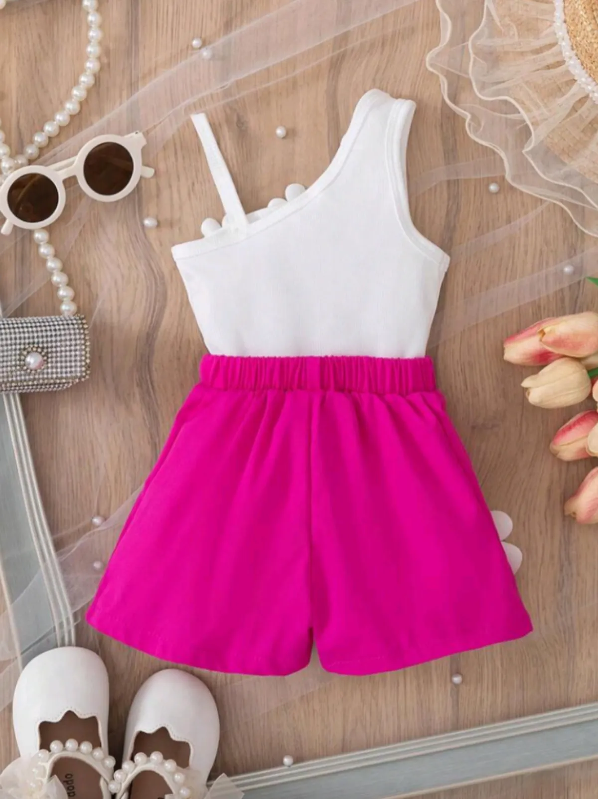 Baby Girls' Korean Fashion Summer Outfit Set - Image 8