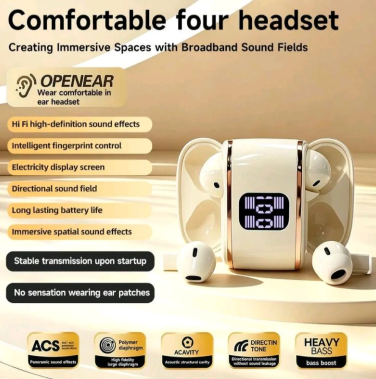 New Couples/Dual Wireless Bluetooth Earbuds - Image 1