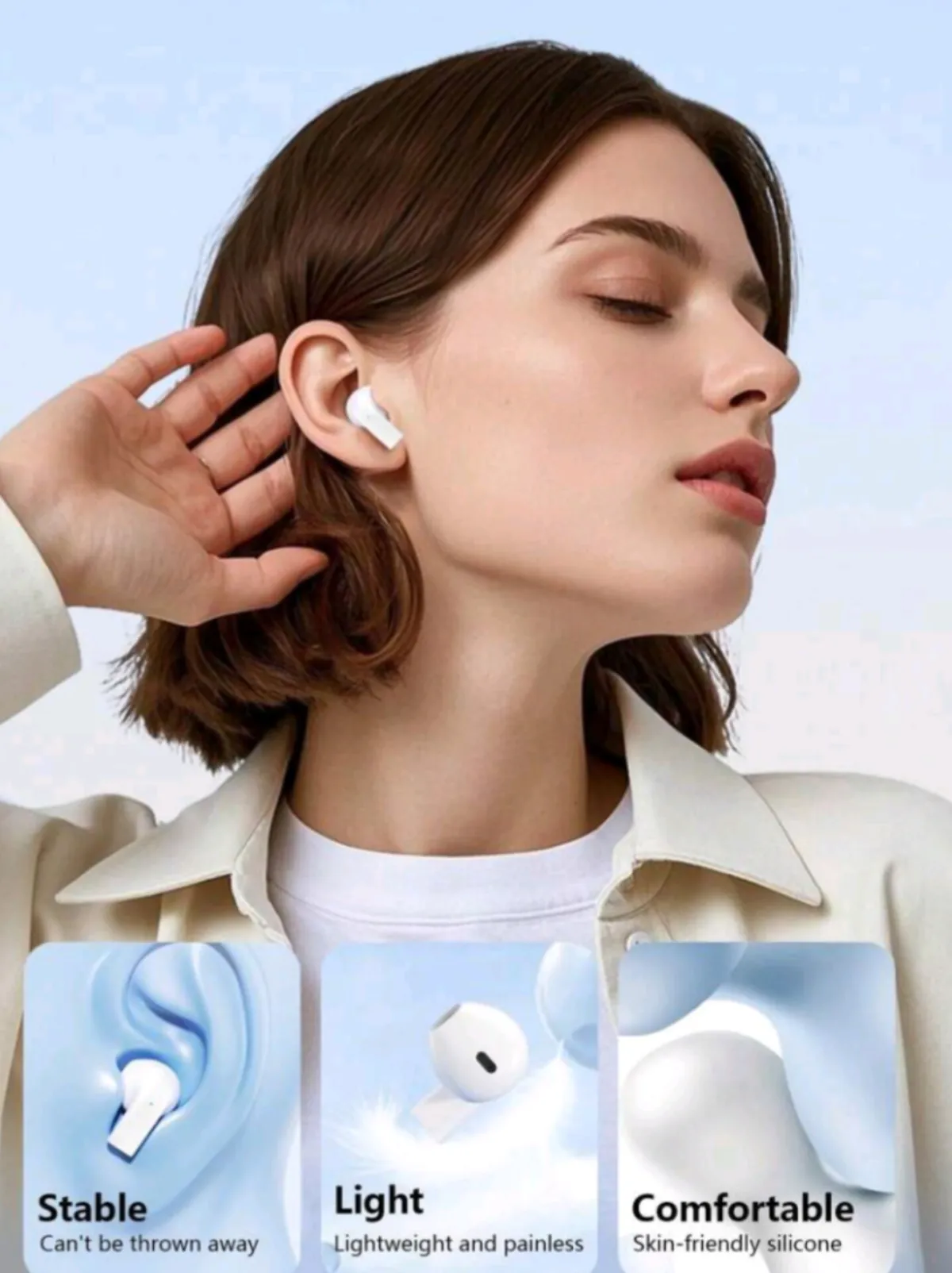 New Couples/Dual Wireless Bluetooth Earbuds - Image 5