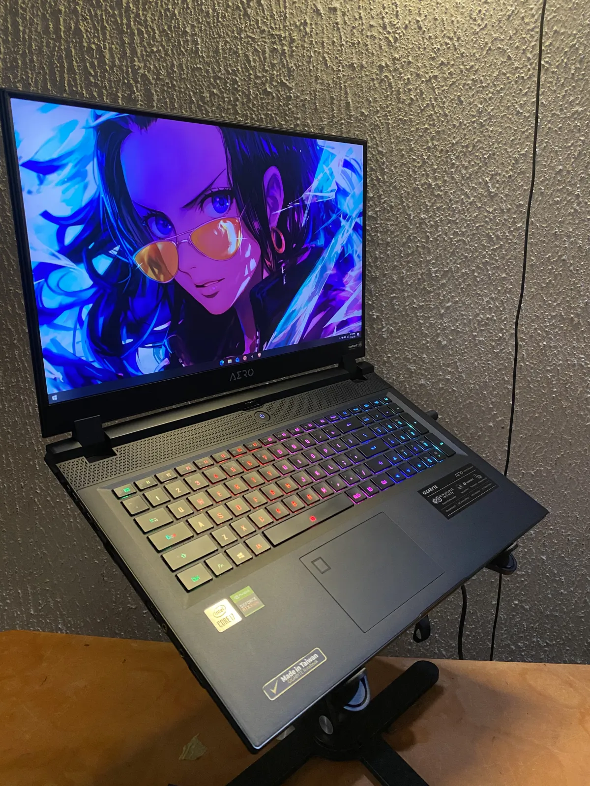 UK used gigabyte aero 17KC gaming / creator laptop - Image 6