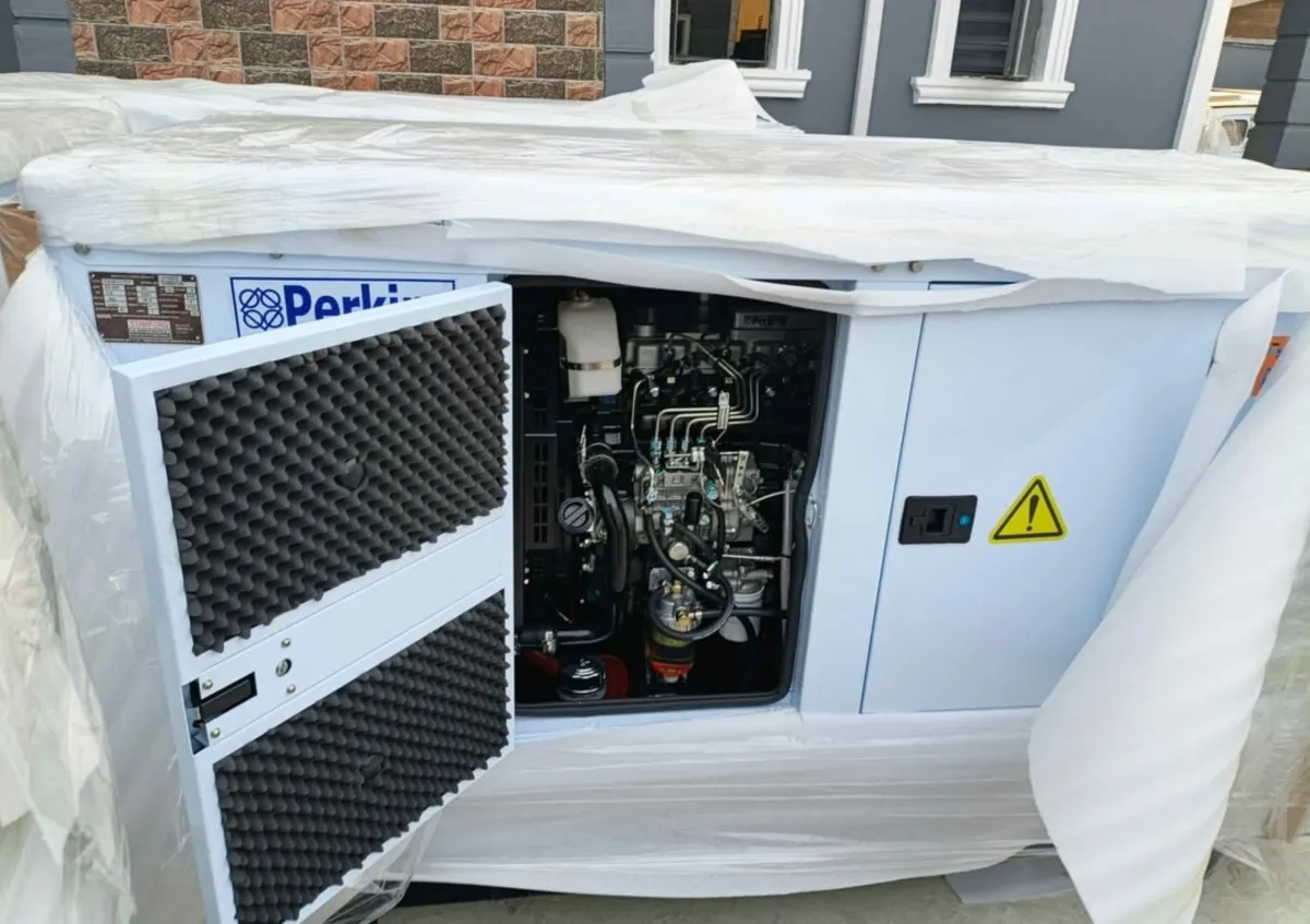New 50kva perkins soundproof generator - Image 3