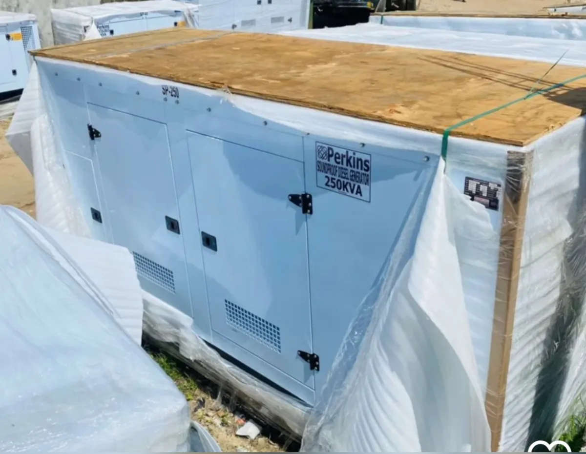 Perkins soundproof diesel generator - Image 1