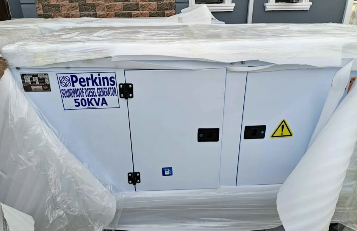 50kva Perkins soundproof diesel generator - Image 3