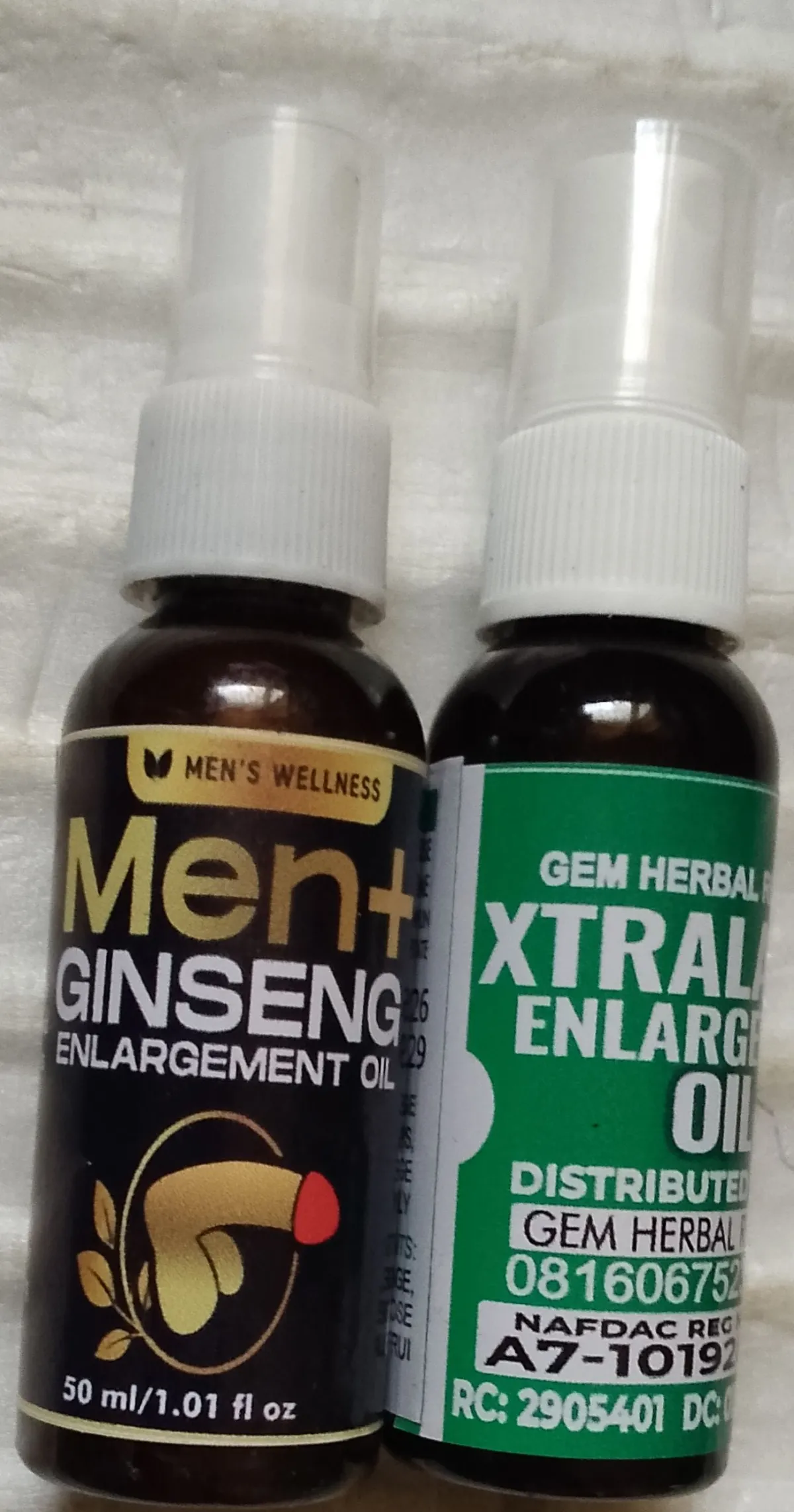 Men Plus Ginseng Enlargement Oil - Image 2