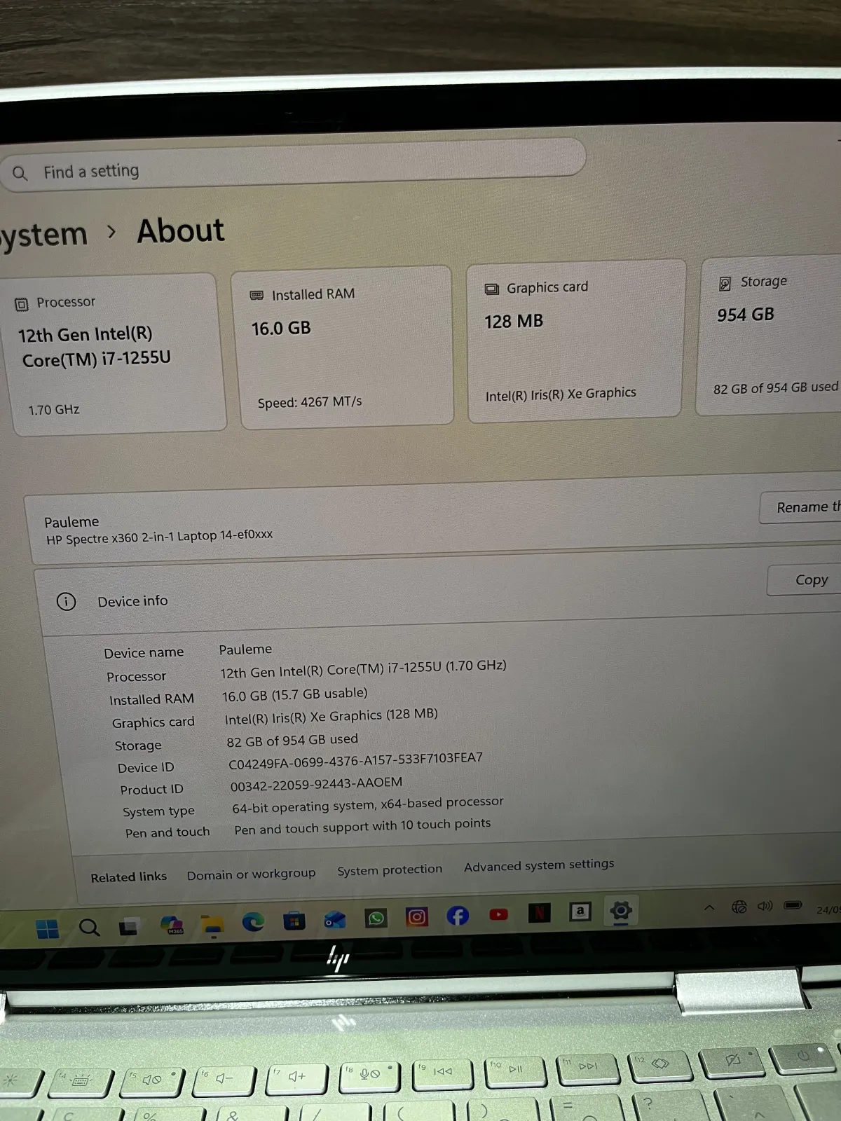 Hp Spectre 14 x360 Convertible - Image 4