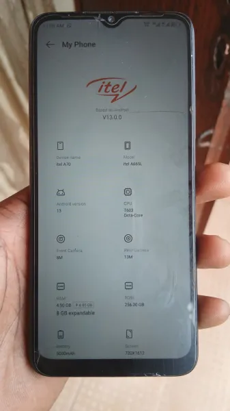 Itel A70 256gb