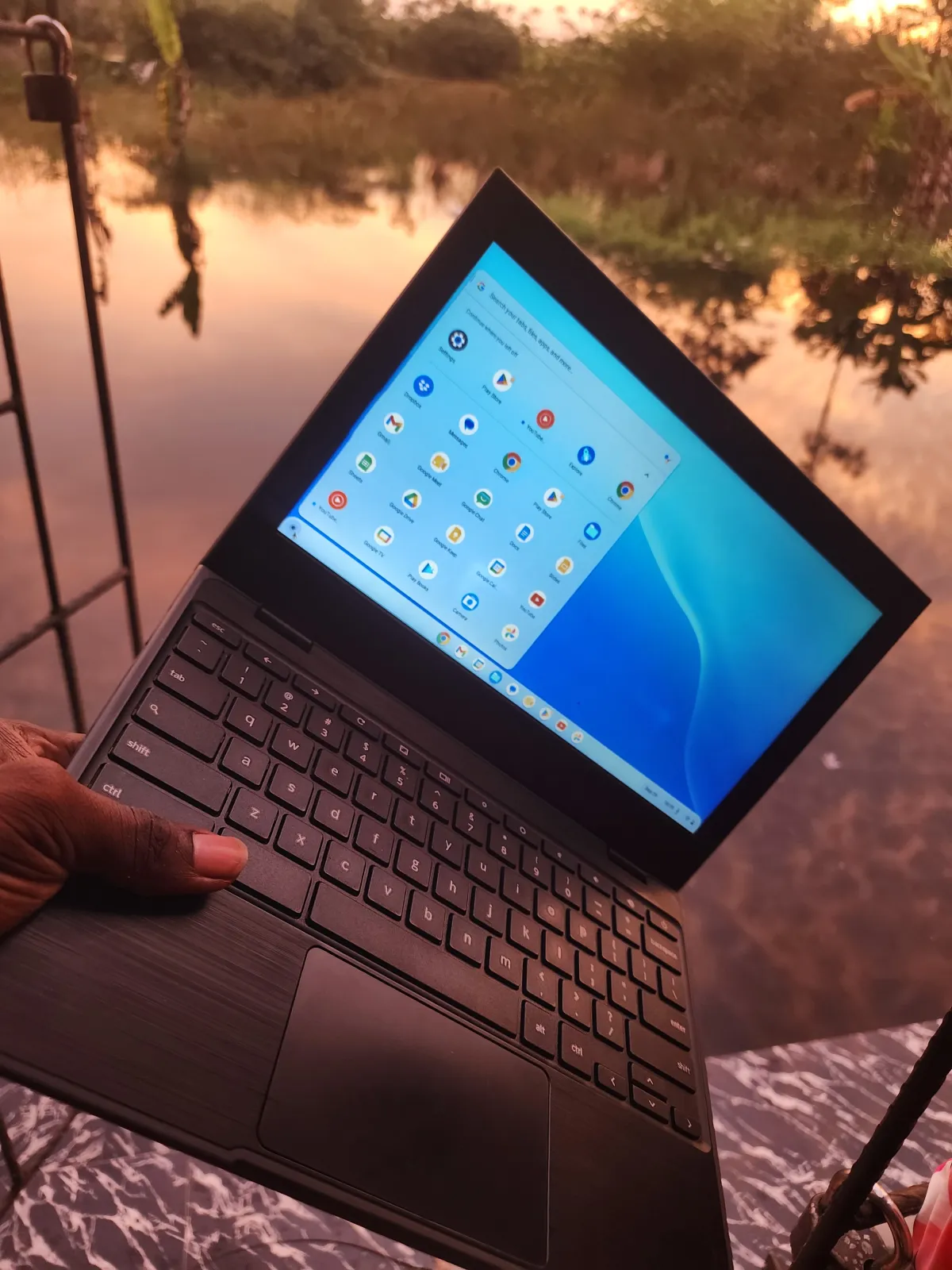 UK used Laptop Lenovo Chromebook 100e for sale - Image 3
