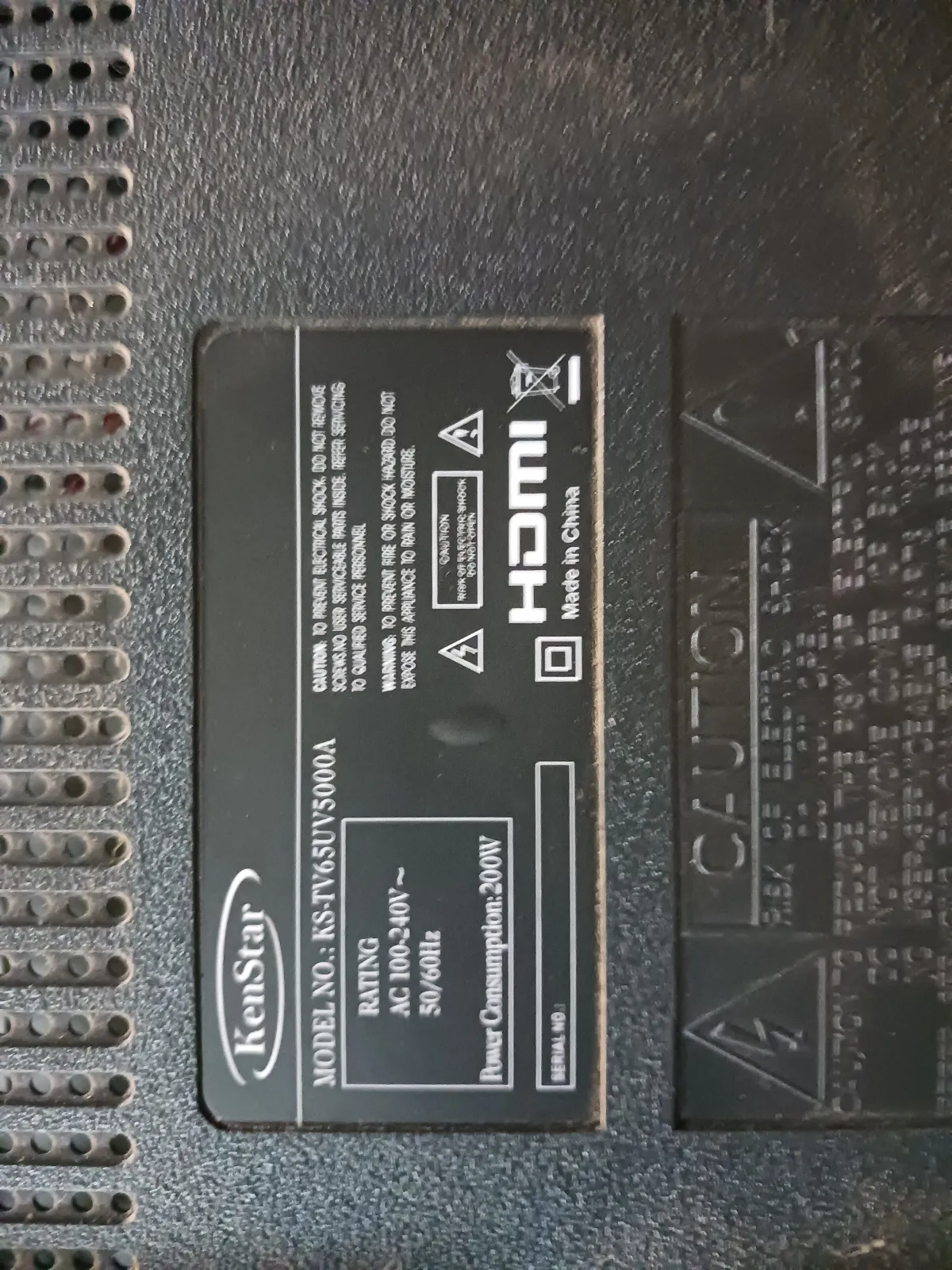 Kenstar 65" 4K uhd smart TV like new - Image 3
