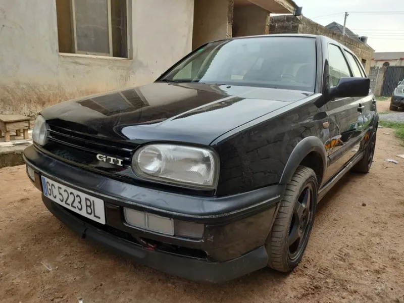 Black Volkswagen golf3 used