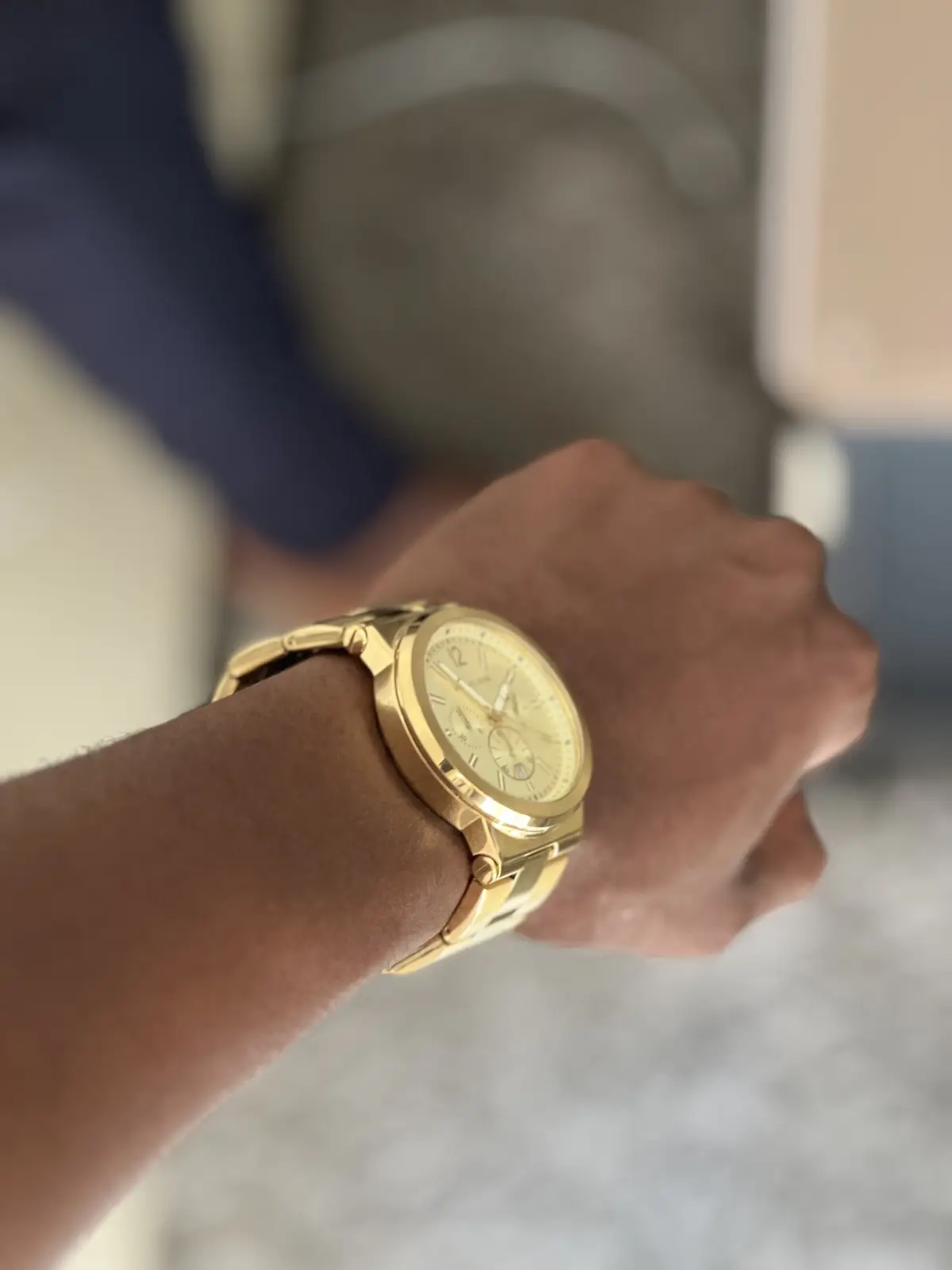 Wrist watch-Michael kors (MK 8278) Dylan Gold Tone - Image 4