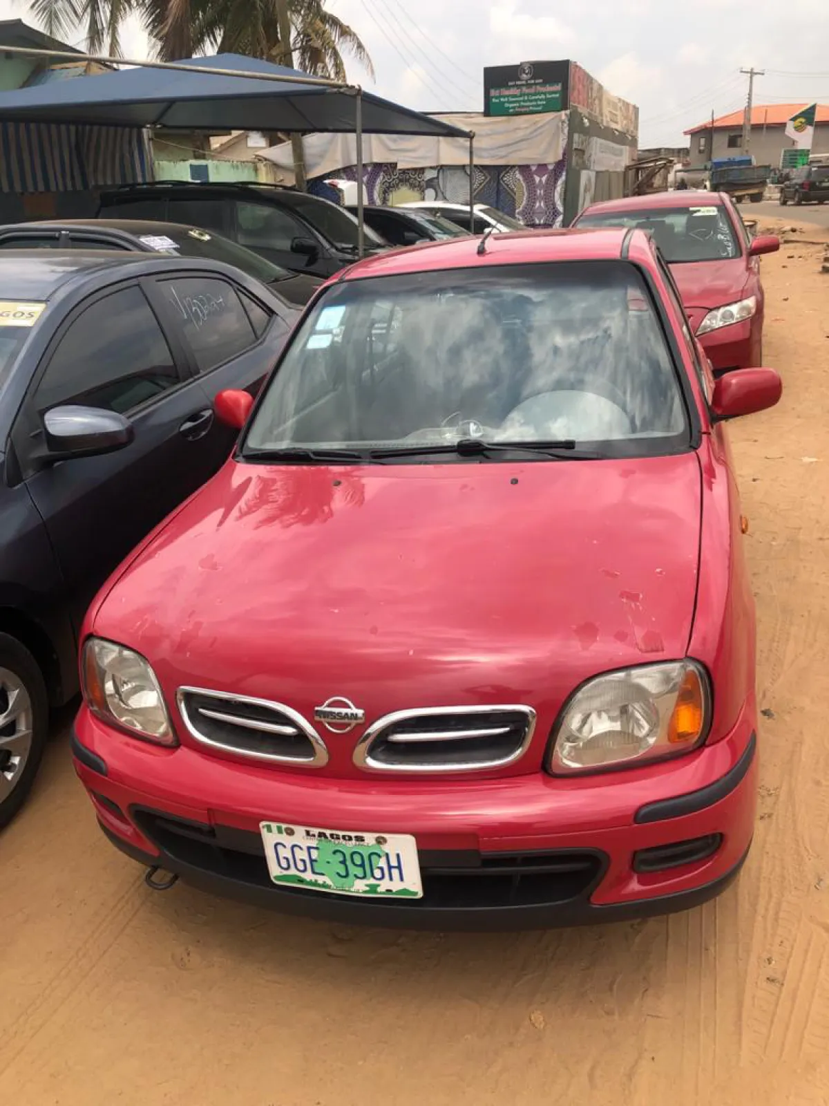 Nissan Micra Red first body - Image 1