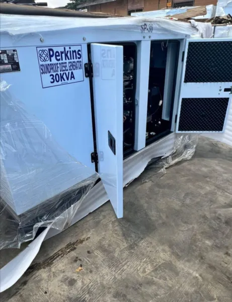 brand new 30kva perkins soundproof diesel generator