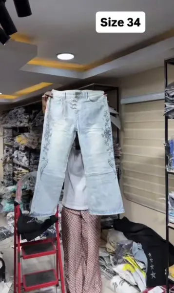 Luxury Men Baggy jeans