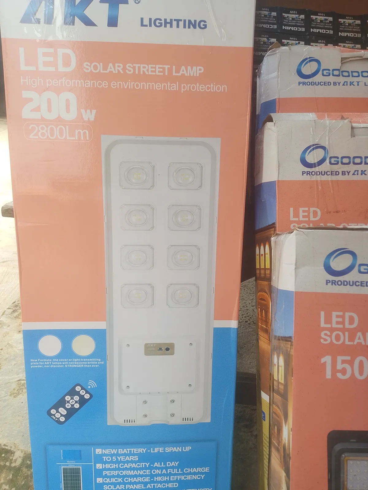 200W akt solar street lamp - Image 5