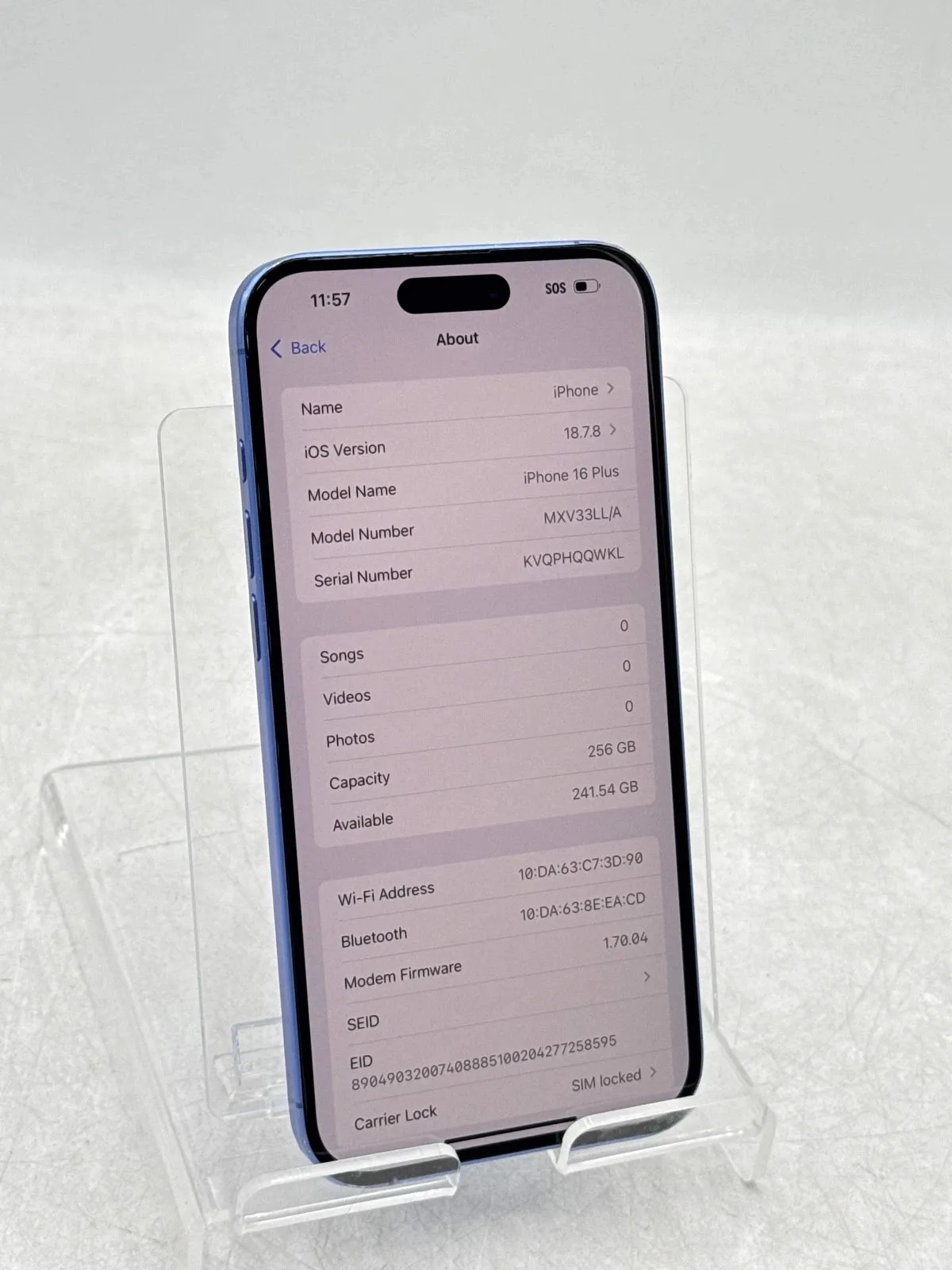 Apple iPhone 16 Plus 256GB Open Box - Image 2