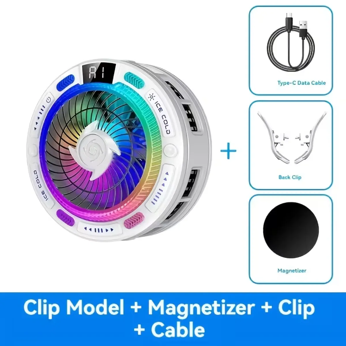 Adjustable Speed Magnetic Semiconductor Mobile Cooling Accessory (K50) - Image 7