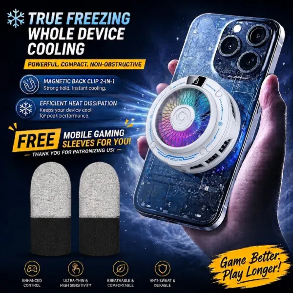Adjustable Speed Magnetic Semiconductor Mobile Cooling Accessory (K50)