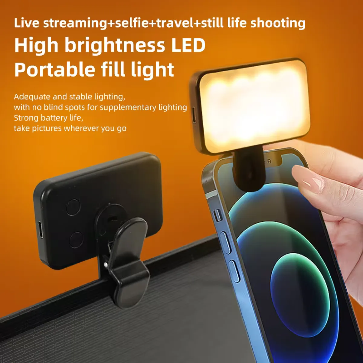 Portable Clip-On Selfie Ring Light - Image 6