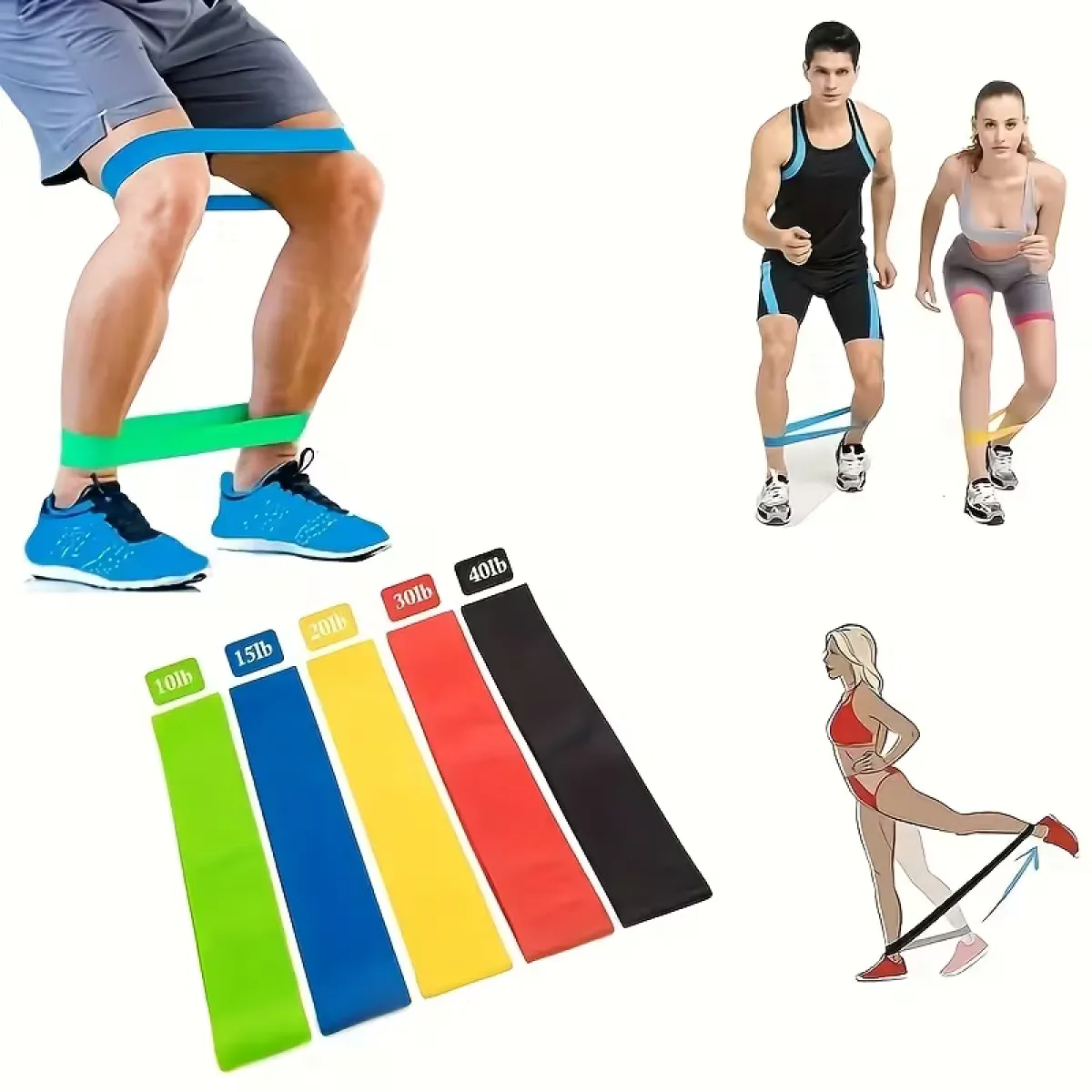 3PCS Resistance Bands Set - Image 5