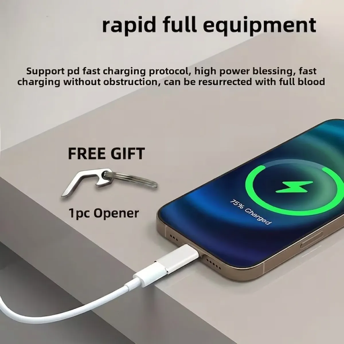 2Pcs Lightning to USB-C Adapter - iPhone Connector - Image 3