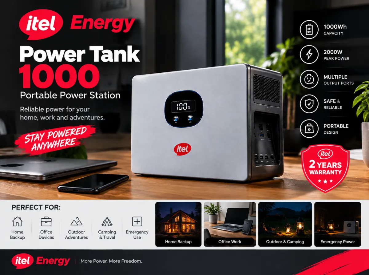 ITEL Solar Power station to power everything - Image 1