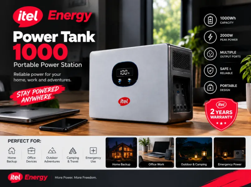 ITEL Solar Power station to power everything